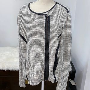 Fancy sweater jacket